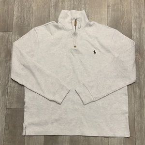 Mens Polo Ralph Lauren Quarter Zip Pullover Sweater